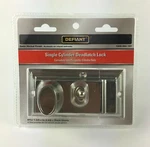 Defiant Single Cylinder Deadbolt Deadlock Nickel Entrance Door (2) Keys. Fixed Price $7.19.