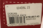 Kwikset 604DNL 15 Dorian Non-handed Lever, Satin Nickel 96049-003 Interior Pack. Fixed Price $35.00.
