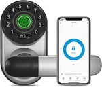 Ngteco Biometric Fingerprint Electronic Keyless Entry Door Lock, Smart Wifi New. Fixed Price $75.00.