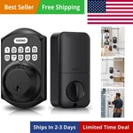 TE001 Keyless Entry Door Lock With Keypad - Smart Deadbolt For Front Doo.... Fixed Price $58.49.
