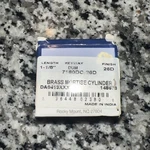 Kaba Ilco 7180DC-26D Dummy Brass Mortise Cylinder 1-1/8" Satin Chrome F+s. Fixed Price $15.95.