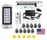 Electromagnetic Lock System Kit With Keypad Door 300KG/660LBS. Fixed Price $132.99.