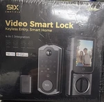 Six Smrtiplx S398 Video Smart Lock Hd Intercom Wifi Auto Google Home. Fixed Price $95.00.