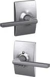 Schlage Latitude Passage Door Lever Set F10 Cen. Fixed Price $19.99.
