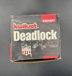 Kwikset 665 Double Cylinder Deadbolt Polished Brass, Keyed Both Sides. Fixed Price $12.00.