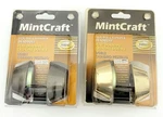 Mintcraft Lot Of 2 Double Cylinder Deadbolts Antique Brass & Polished New. Fixed Price $14.00.