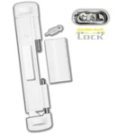 (white) Cal Double-bolt Lock High Security For Sliding Glass Doors. Fixed Price $33.75.