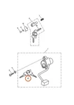 Triumph T2500579 - Blank Ignition Key. Fixed Price $19.65.
