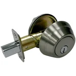 Taiwan Fu Hsing Industrial DB7X21 KA2 Wavelet Single-cylinder Deadbolt, Satin Ni. Fixed Price $99.70.