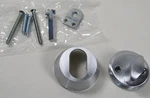 Assa Abloy 256 Cylinder Accessory Set Thumb Turn Oval Center Chrome Satin New. Fixed Price $49.95.