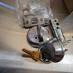 Schlage B60N 626 Satin Chrome Single Cylinder Deadbolt - Light Commercial. Fixed Price $33.00.