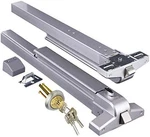 Coolous Door Push Bar Panic Exit Device With Exterior Lever Emergency Lock Stain. Fixed Price $81.95.