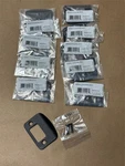 11X Lot Kwikset Square Deadbolt Full Lip Strike 84638-010 Iron Black Finish. Fixed Price $29.99.