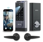 Devo G1 Video Smart Lock With Camera&doorbell,app Remote Modern Black. Fixed Price $91.77.