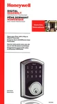 Honeywell Digital Deadbolt Door Lock With Electronic Touchscreen - Satin Nickel. Fixed Price $79.99.