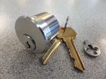 Gms M118SA26DAT Sargent La Keyway 1/8" Mortise Lock Cylinder. Fixed Price $13.94.