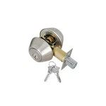 Premier Lock DB042C Stainless Steel Deadbolt Door Double Cylinder SC1 Key. Fixed Price $21.95.