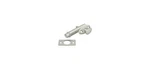 Deltana MB175U15 Mortise Bolt, 1-3/4" Backset, Solid Brass Brushed Nickel. Fixed Price $12.53.