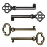 Vidabte KY-2AB And KY-3AB Hollow Barrel Skeleton Key, Replacement For Bronze. Fixed Price $12.37.