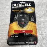 Duracell Keyless Entry Full Function Remote GM004D Fob (L13). Fixed Price $14.99.