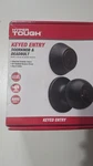 Hyper Tough Keyed Entry Doorknob & Deadbolt Alike Black. Fixed Price $13.99.