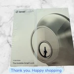 Level Lock+ Smart Deadbolt Invisible - Satin Nickel Brand New Sealed. Fixed Price $160.00.