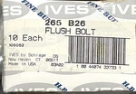 Lot Of 7 H.b. Ives 265B26 Flush Bolt Door Latch Manual Inactive Nos Made Usa. Fixed Price $48.00.