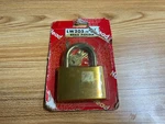 Head Brass Padlock LW205 3" 70M/M New Lock/keys. Fixed Price $14.95.