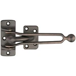Stanley National Hardware Antique Bronze Door Security Guard Lock. Fixed Price $14.28.