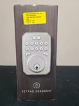Milocks Mieq-slf-bn Smartlock Deadbolt Phone Compatible With Hub, Silver. Fixed Price $118.98.