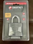 Kwikset Smartkey Padlock 1/8 Shackle Re-key Technology. Fixed Price $69.99.