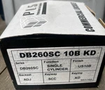 Pls DB260SC US10B Single Cylinder Deadbolt, Keyed, Commercial Lockset. Fixed Price $42.95.