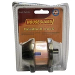 Single Cylinder Deadbolt Lock Antique Brass Adjustable Backset Solid. Fixed Price $12.99.