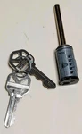 Kwikset Smartkey Deadbolt Cylinder Replacement Part With 2 Keys - Black/bronze. Fixed Price $16.00.