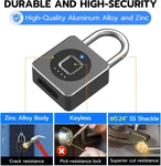 Fingerprint Gym Locker Keyless Biometric Padlock, Weatherproof Electron.... Fixed Price $59.95.