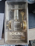 Schlage Security Deadbolt Lock Single Cylinder 2 3/4" Backset New Old Stock. Fixed Price $29.95.