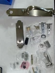 Baldwin 6402056LENT Satin Nickel Left Single Cylinder Handleset - Boulder. Fixed Price $776.99.