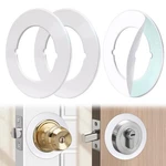Vizava 2 Pcs Upgraded Door Knob Plates With Double-sided Tape Thick White. Fixed Price $15.52.