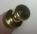 Polished Brass Passage Door Knob Professional Lock Suppliers Closet Hallway. Fixed Price $6.85.