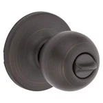 Kwikset 300P 11PRCALRCSV1 Privacy Knob, Polo Design, Venetian Bronze, Brass, Uni. Fixed Price $34.49.
