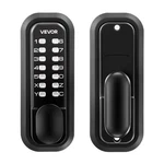Vevor Mechanical Keyless Entry Door Lock Keypad Knob 4-7 Digits Code Black. Fixed Price $51.99.