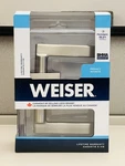 Weiser Halifax Satin Nickel Bed/ Bath Privacy Interior Door Handlel. Fixed Price $35.00.