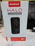 Kwikset Halo Smart Lock 99390-004 Matte Black *as Pictured, New!!*. Fixed Price $150.00.