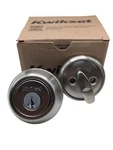 Kwikset Deadbolt 97800-217 Satin Nickel 15 Smt 6AL Strkp K3. Fixed Price $24.00.