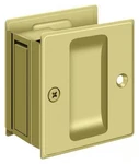 Deltana SDP25 Solid Brass Passage Pocket Door Lock 2-1/2" X. Fixed Price $24.51.