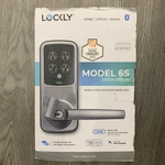 Lockly 6S Smart Latch Edition Touchscreen Keypad Door New. Fixed Price $105.00.