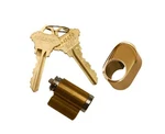 Andersen Keyed Cylinder Lock Hinged Frenchwood Exterior Door - Polished Brass. Fixed Price $144.95.