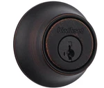 Kwikset 660 Venetian Bronze Single Cylinder Deadbolt Smartkey + Microban. Fixed Price $9.99.