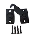Qcaa Solid Brass Shutter Bar/door Latch, 7/8" X 2-3/32", Matte Black, 1 Pack,.... Fixed Price $23.70.