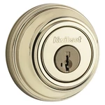 Kwikset 99800-120 Deadbolt, Grade, K4 Key, Metal, Polished Brass, 2-3/8 To. Fixed Price $53.11.